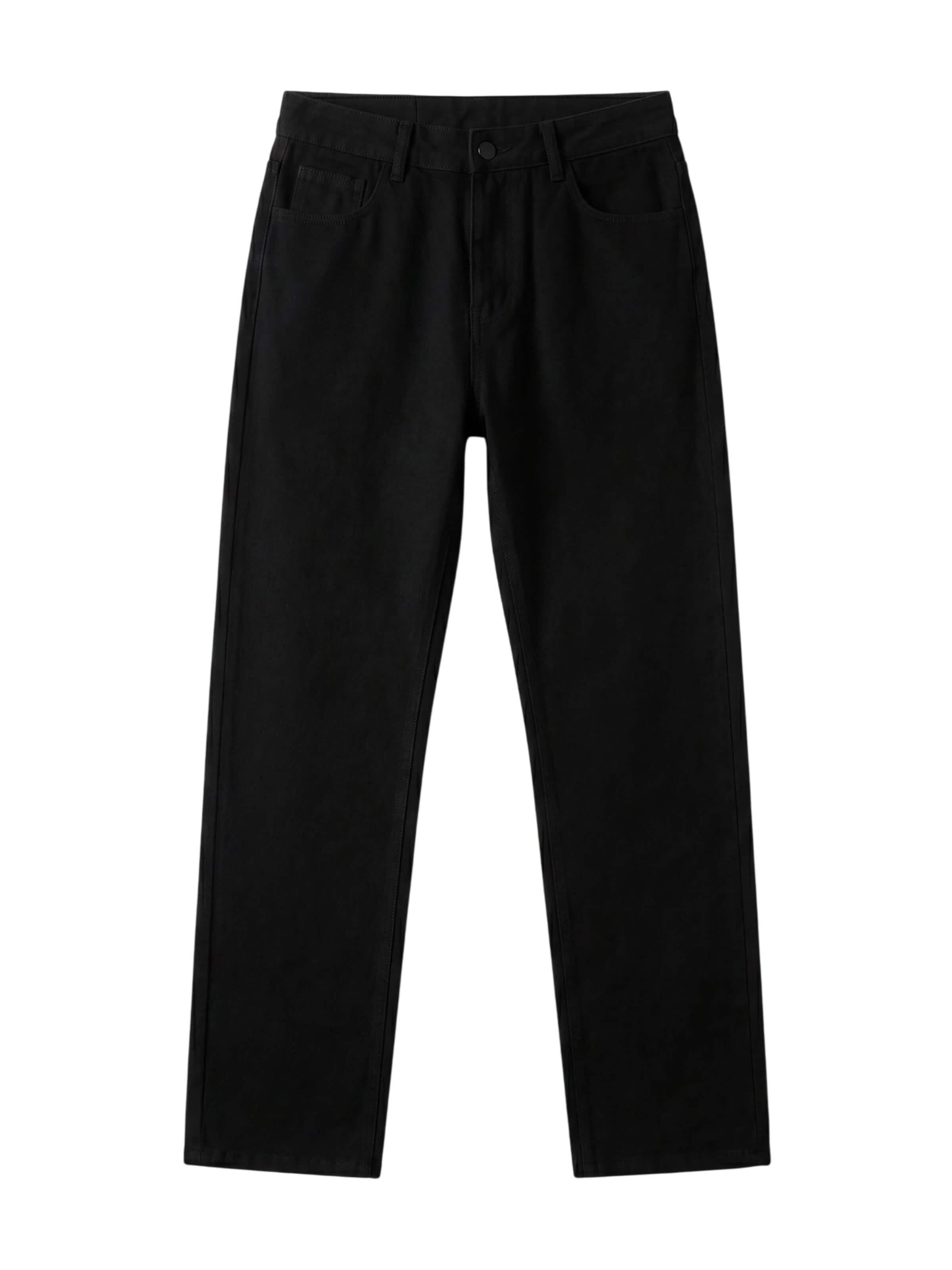 Kleidermafia Baggy Jeans in Black: front
