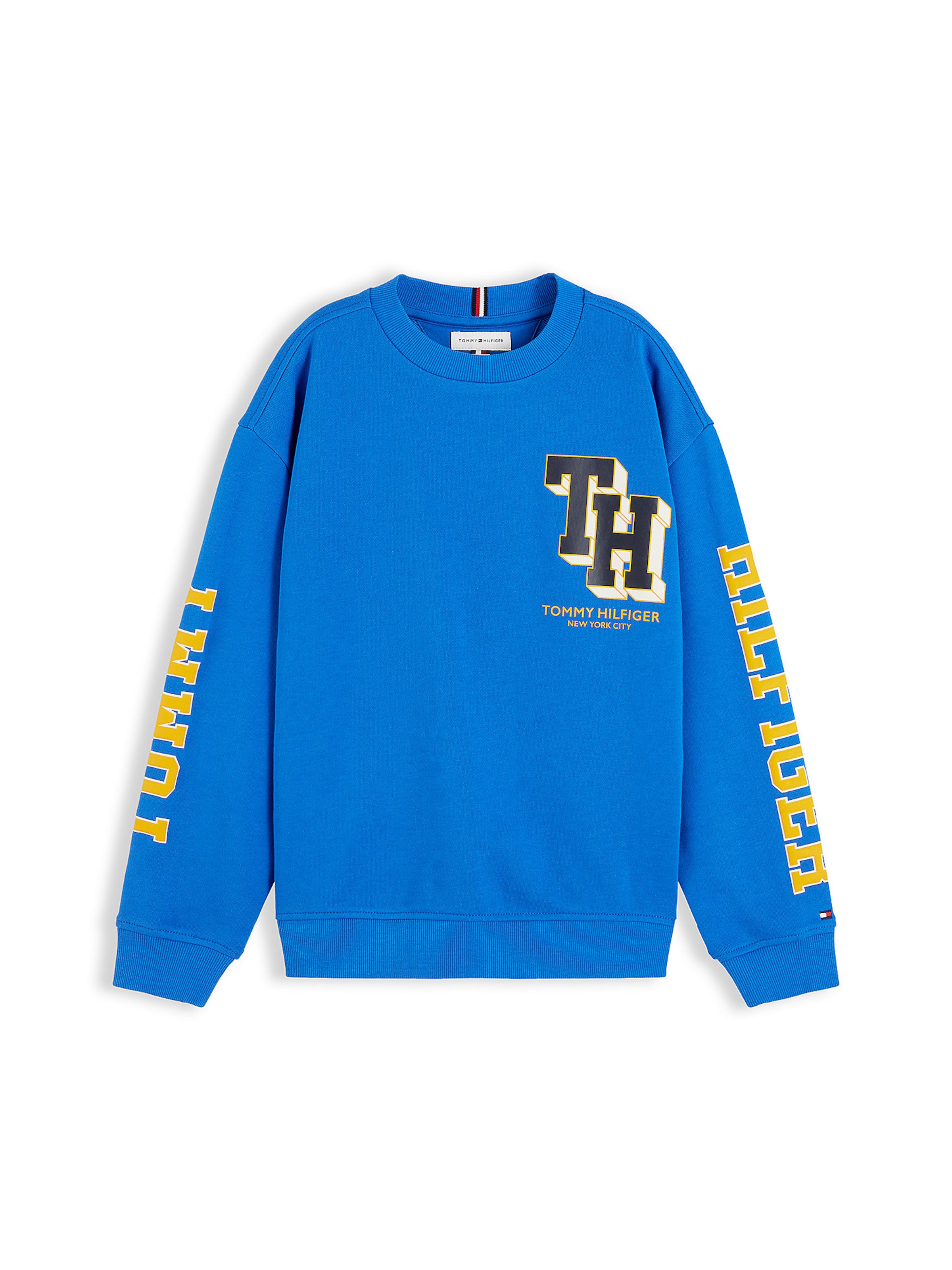 TOMMY HILFIGER - Sweatshirt em azul: frente