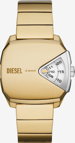 DIESEL Analoguhr in Gold: predná strana