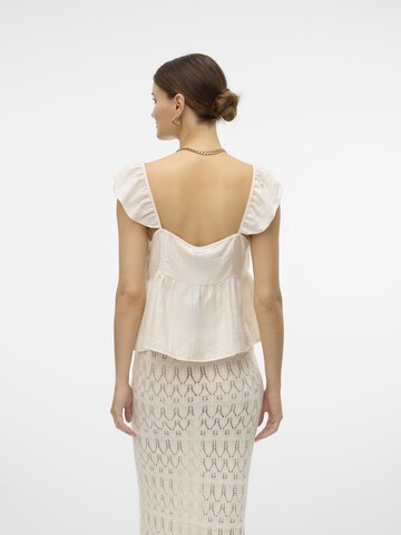 VERO MODA Top 'EVALINA' in Beige