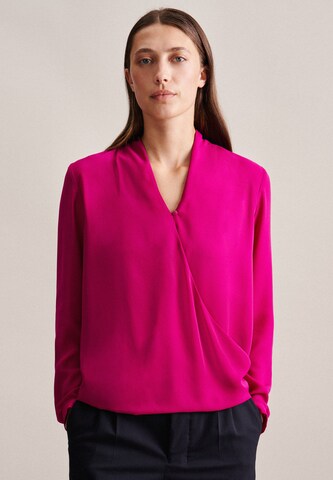 SEIDENSTICKER Blouse in Roze: voorkant