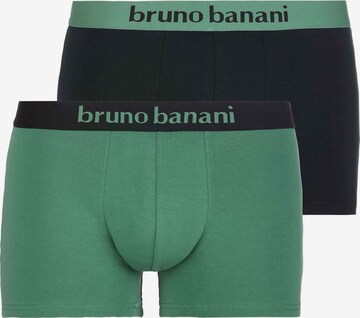 BRUNO BANANI Boxer shorts in Green: front