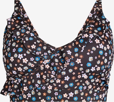 Bikinio viršutinė dalis iš Swim by Zizzi, spalva – šviesiai mėlyna / juoda, Prekių apžvalga