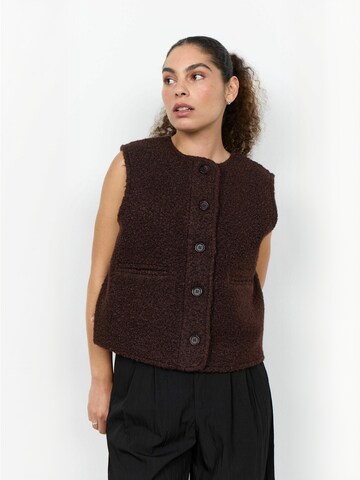 Gilet ' SC-SHAIMA ' Soyaconcept en violet : devant