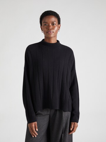 Pull-over Sisley en noir : devant