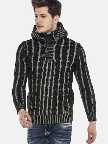 Pull-over CIPO & BAXX en noir