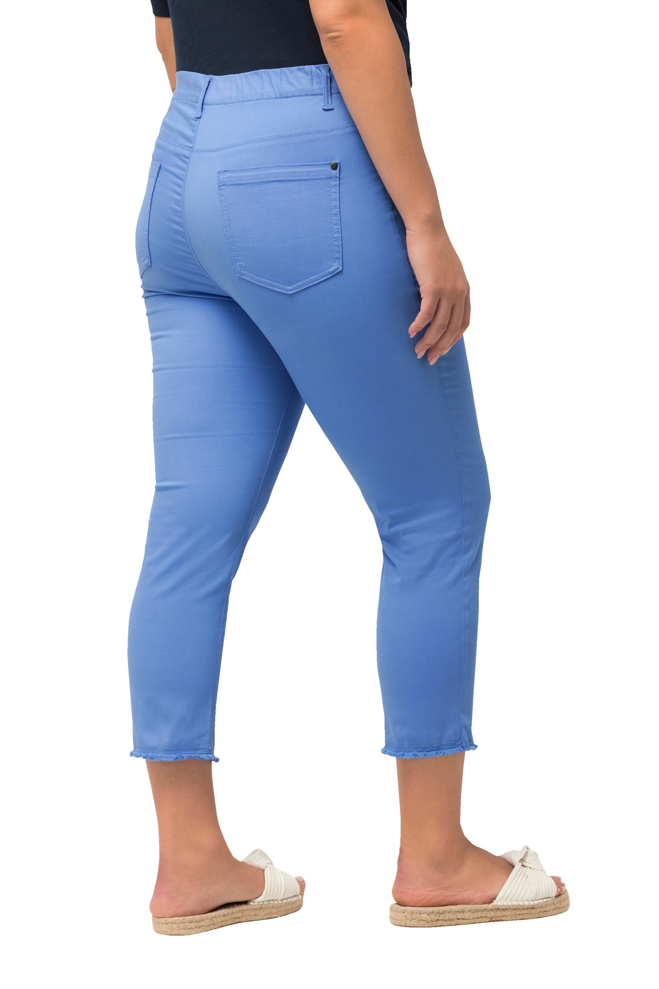Ulla Popken Skinny Broek in Blauw