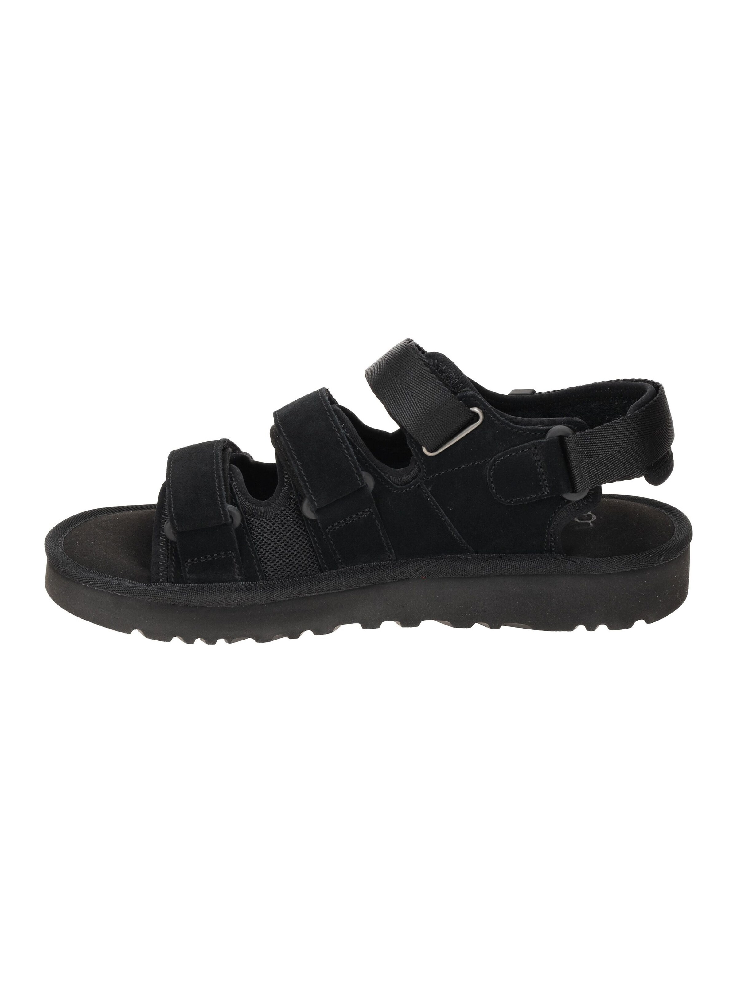 UGG Sandały 'UGG GOLDENCOAST Herren Sandale schwarz 1153095' w kolorze czarny
