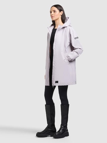 Manteau mi-saison 'Ameti' khujo en violet