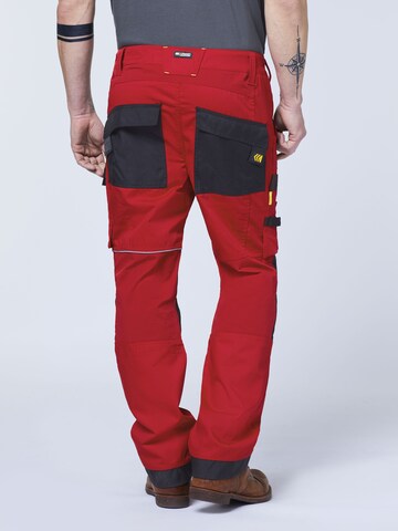 Expand Regular Cargo Pants in Red