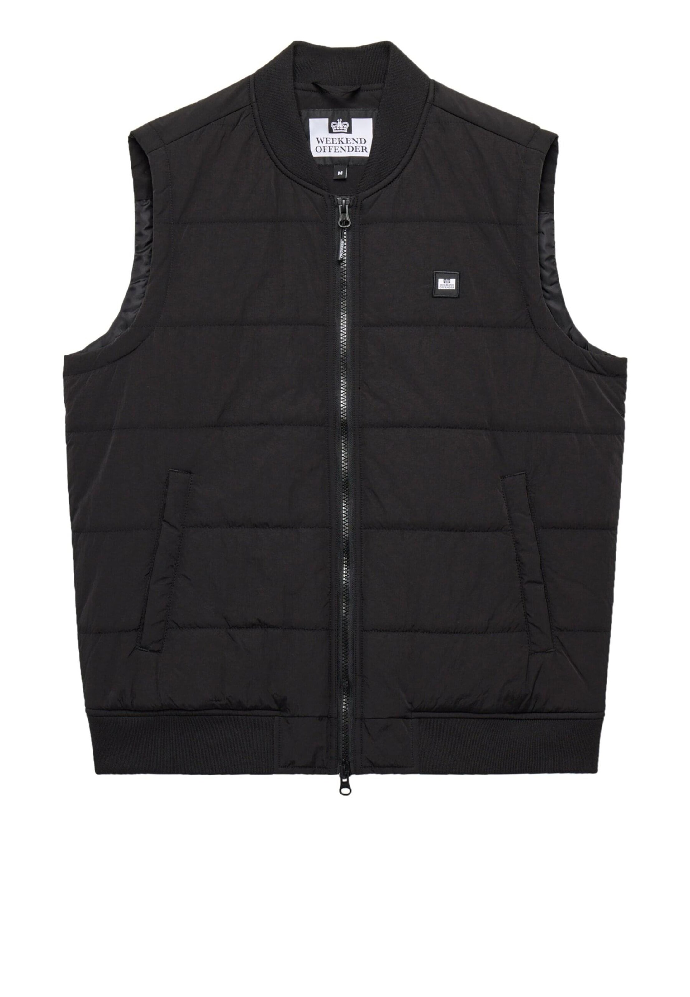 Gilet 'Saharun' Weekend Offender en noir : devant