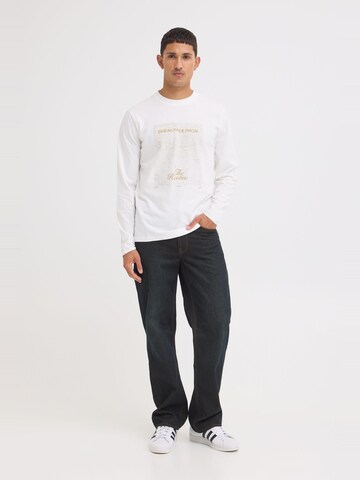 BLEND - Sudadera en blanco