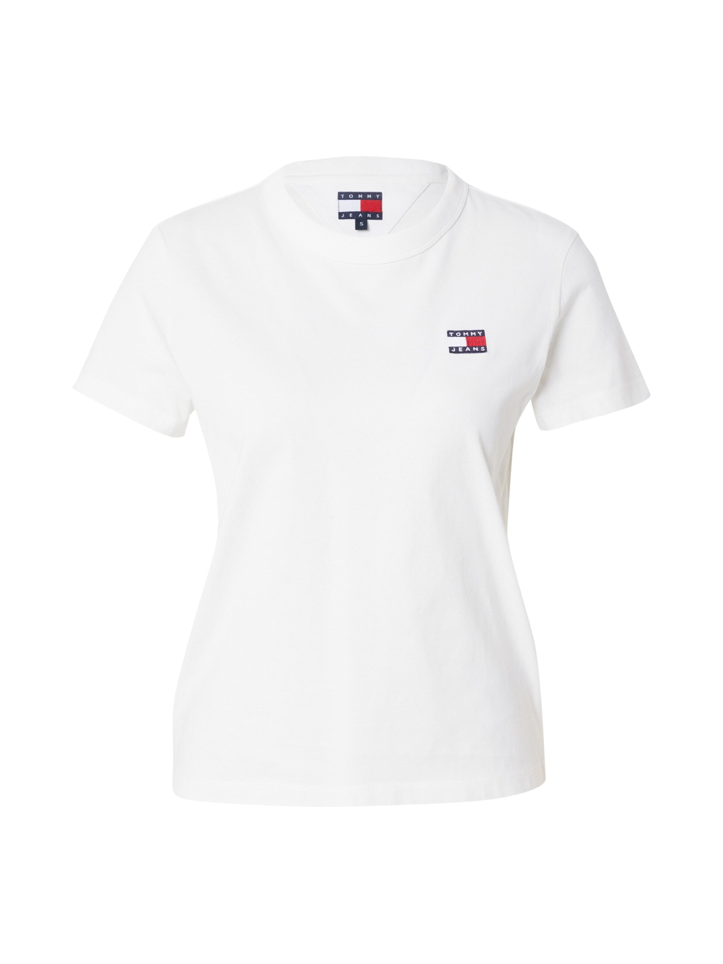 Maglietta di Tommy Jeans in bianco: frontale