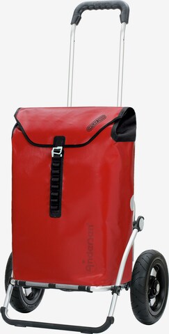 Andersen Shopper Trolley 'Royal' in Rood: voorkant