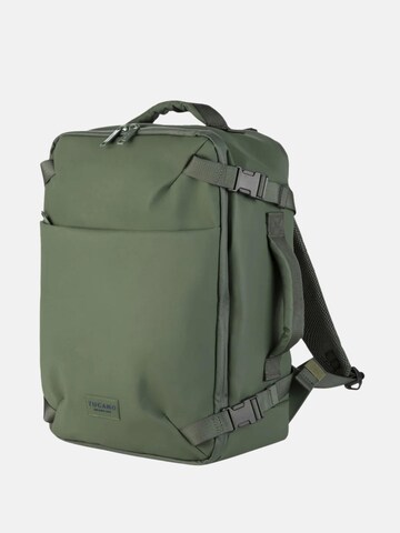 TUCANO Plecak 'TUGO' M DRY BAGAGLIO A MANO 15.6"' w kolorze zielony