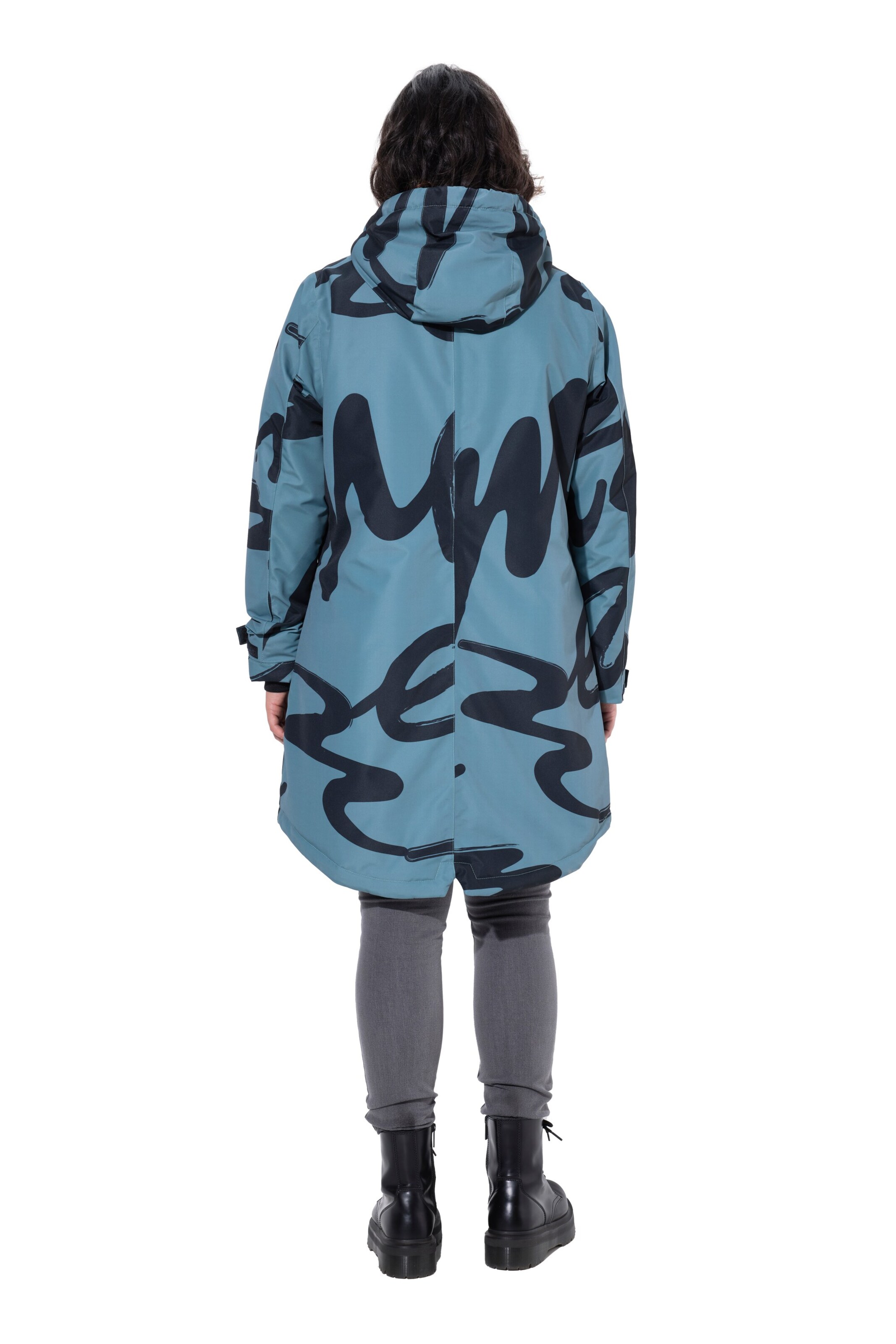 Ulla Popken Raincoat in Blue