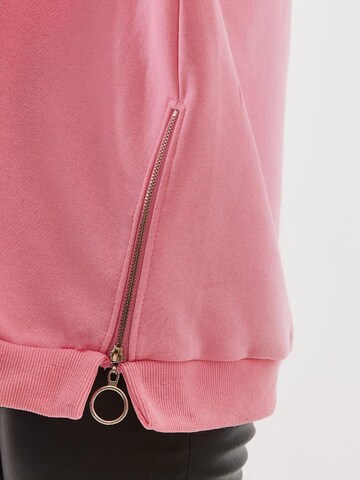 Sweat-shirt Bianco Lucci en rose