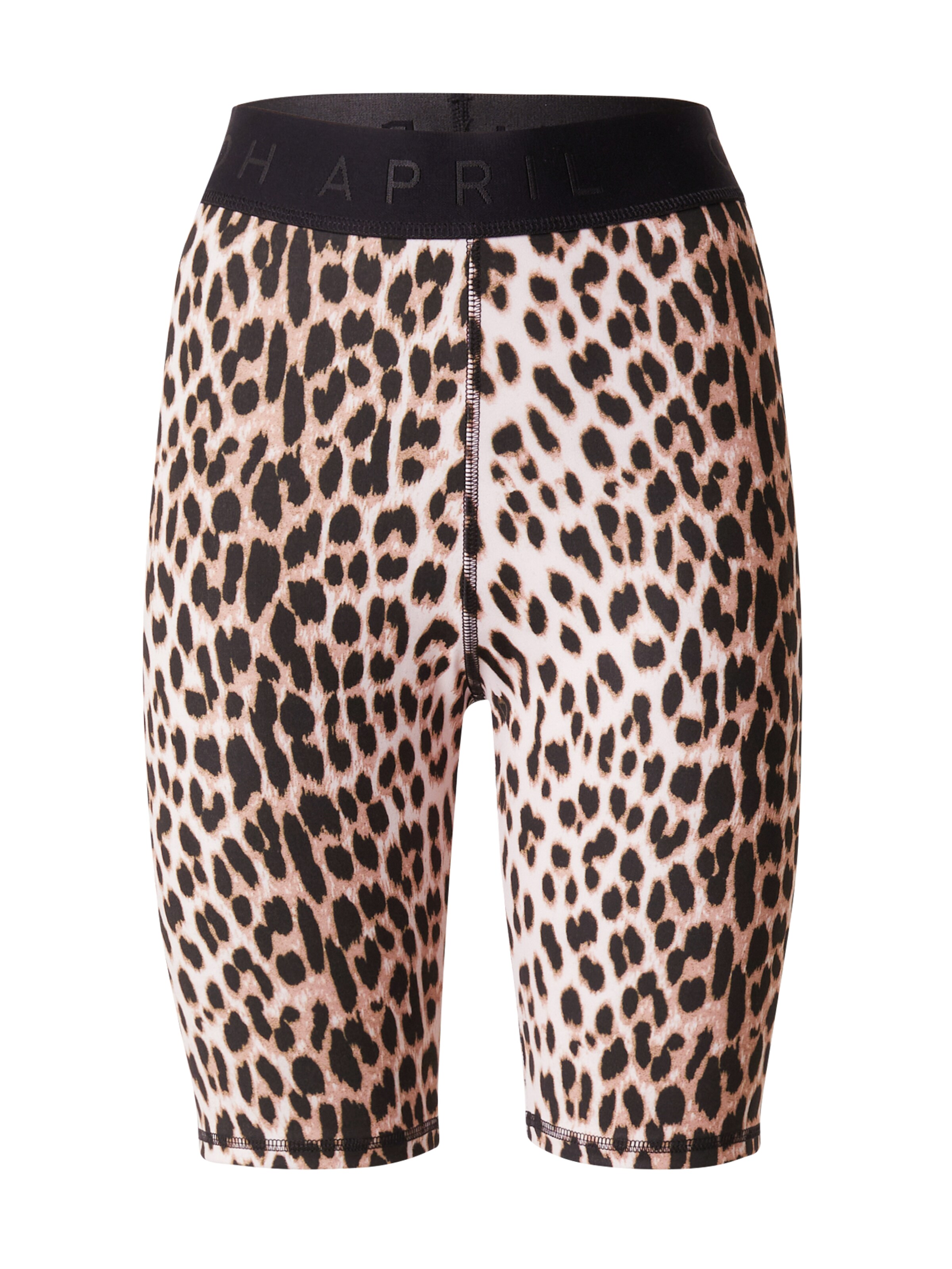 Skinny Leggings 'Madison' de la OH APRIL pe bej: față