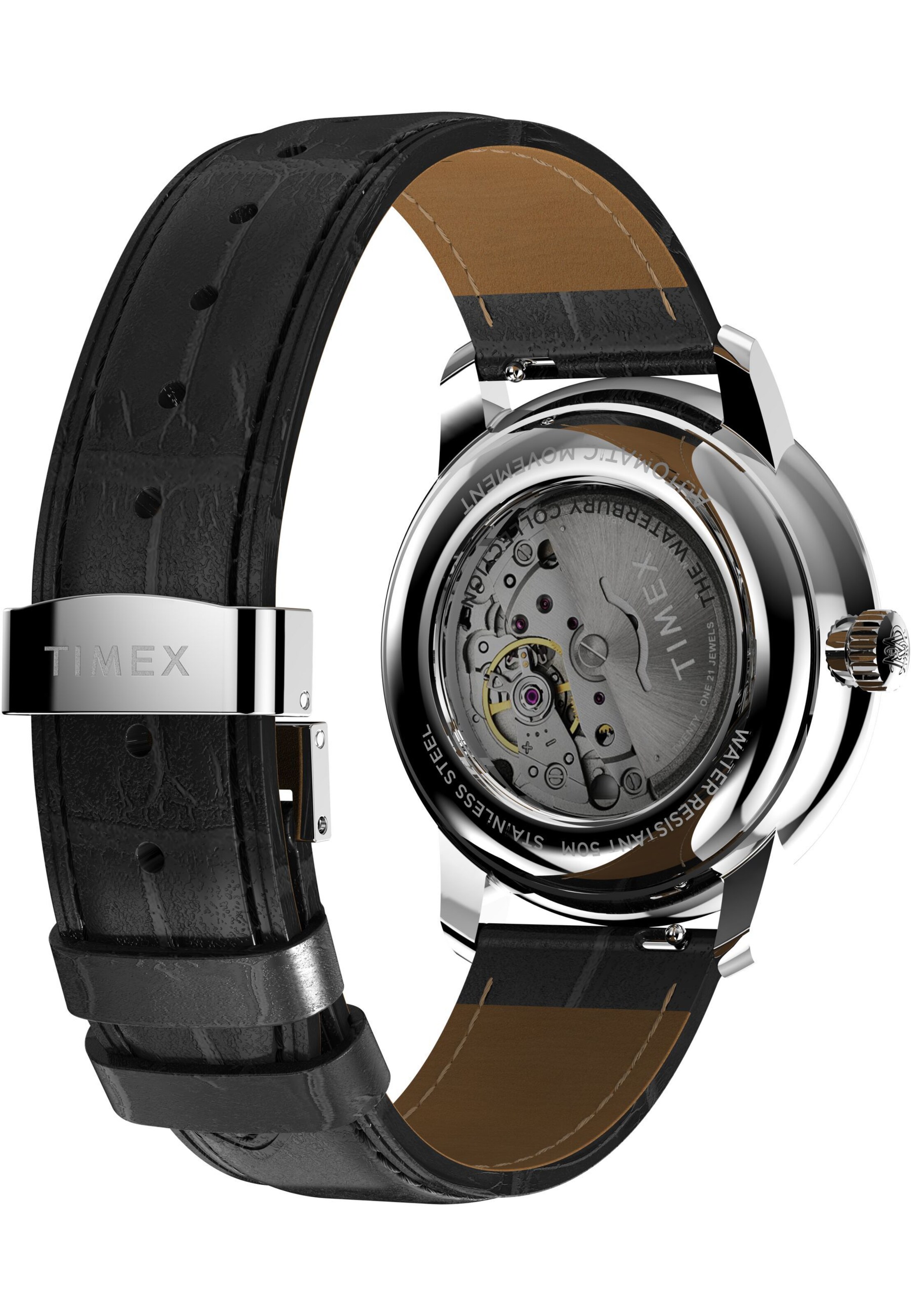 TIMEX Uhr 'Waterbury Metropolitan' in Schwarz