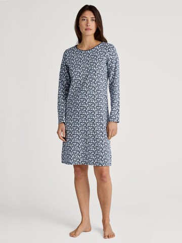 Camicia da notte di CALIDA in blu: frontale