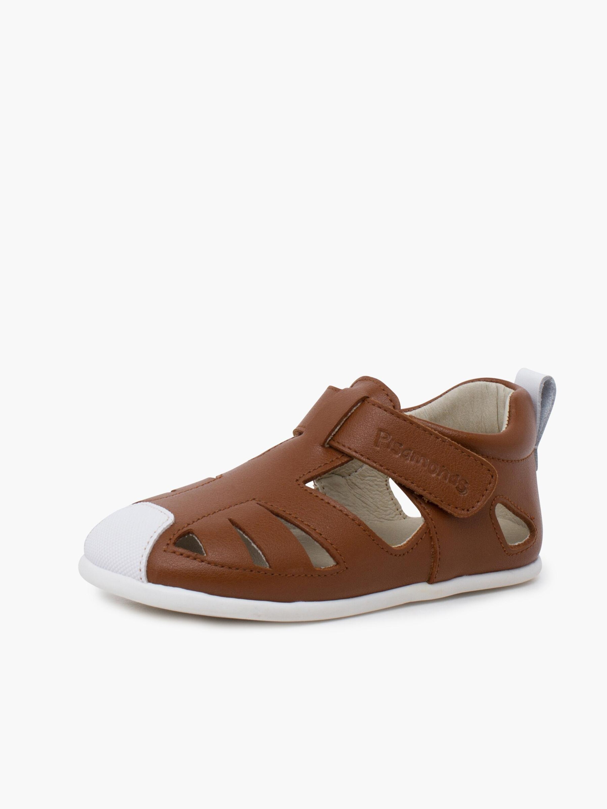 Pisamonas First-step shoe in Brown: front