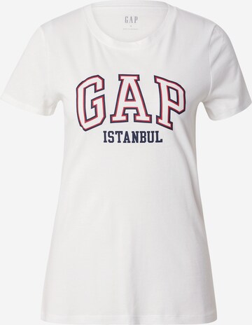 GAP Shirt 'ISTANBUL' in White: front