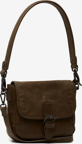 The Chesterfield Brand Handbag in Green: front