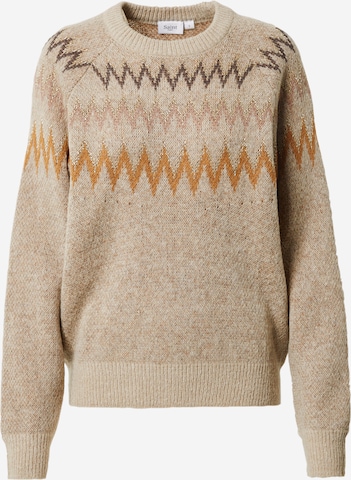 SAINT TROPEZ Pullover  'Palma' in Beige: predná strana