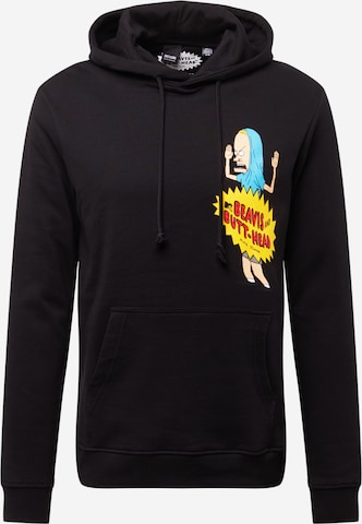 Only & Sons Sweatshirt 'Beavis' in Black: front