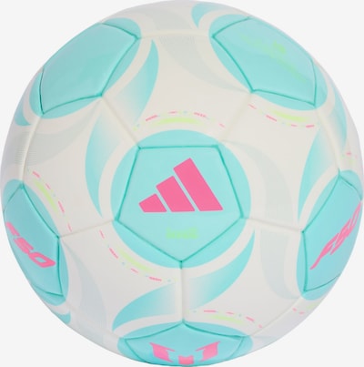 ADIDAS PERFORMANCE Lopta 'Messi' veličine 1 u akvamarin / neonsko zelena / roza / bijela, Pregled proizvoda