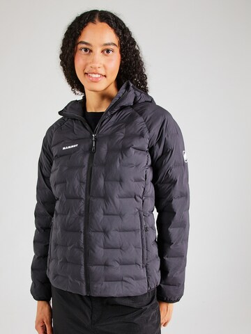 MAMMUT Outdoorjacke 'Sender IN' in Schwarz: predná strana