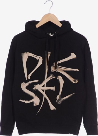 DIESEL Sweatshirt & Zip-Up Hoodie in S in Black: front