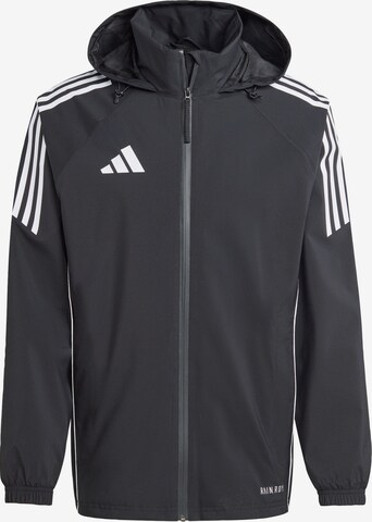 Veste fonctionnelle 'Tiro 24' ADIDAS PERFORMANCE en noir : devant