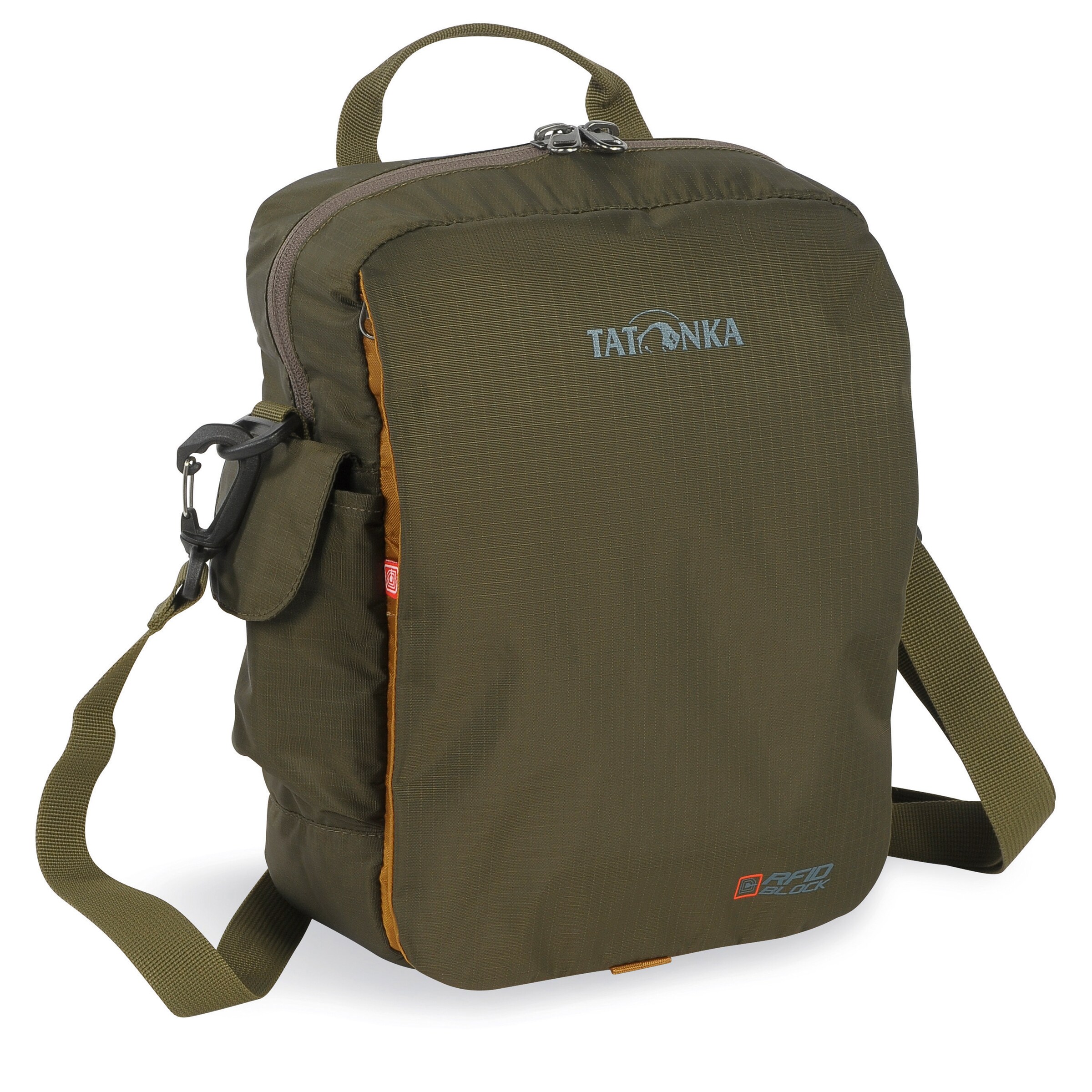 TATONKA Schoudertas 'Check In' in Groen: voorkant