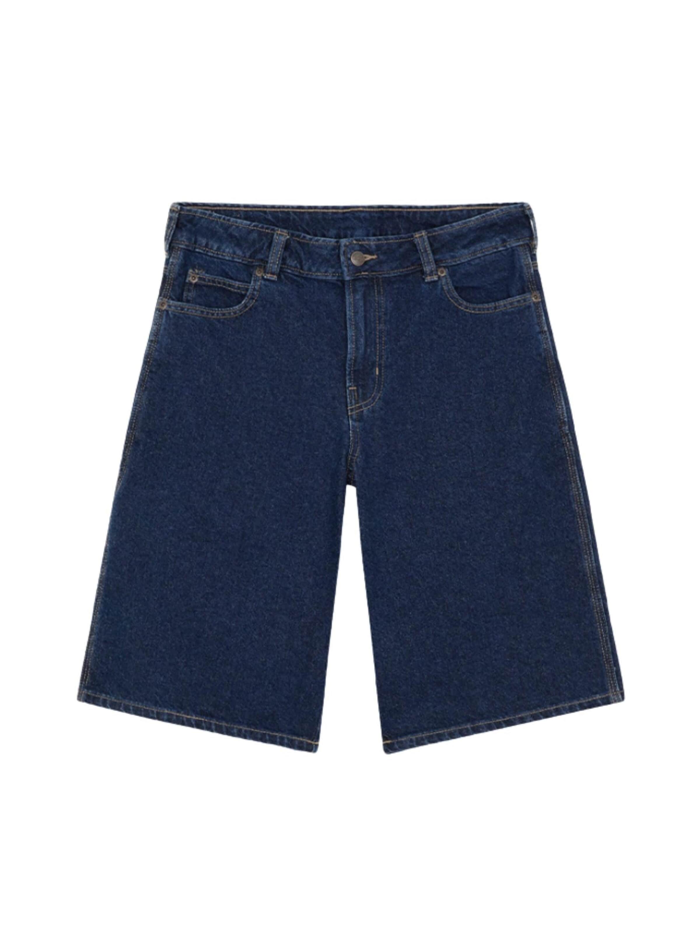 DICKIES Lużny krój Spodnie 'DICKIES 957 13 INCH DENIM SHORT BERMUDA' w kolorze niebieski: przód