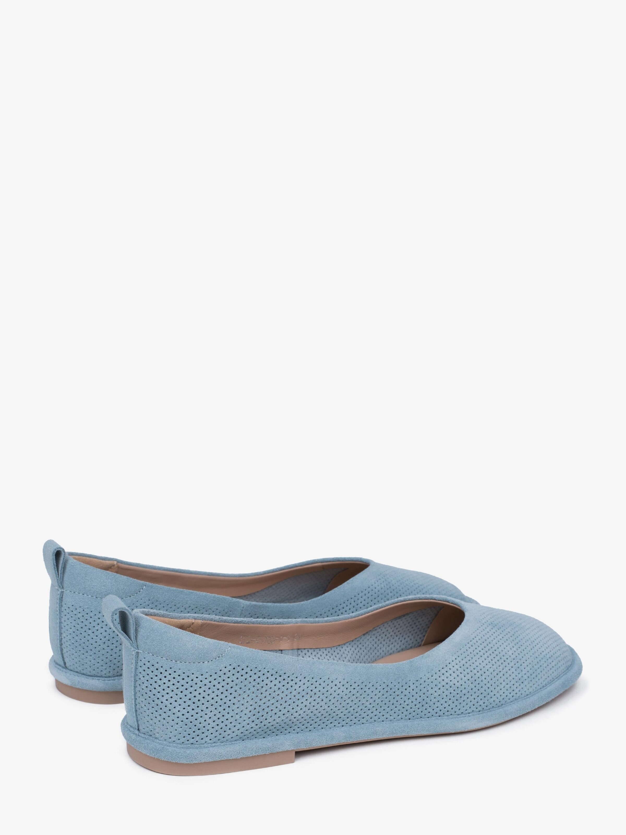 Estro Ballet Flats '202-24105-1' in Blue