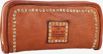 Campomaggi Wallet in Bronze: front