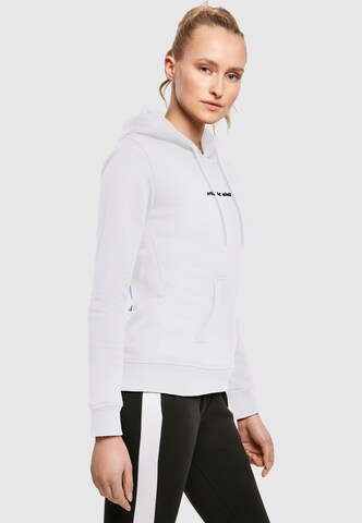 Merchcode Sweatshirt 'Artistic Minds' in Weiß