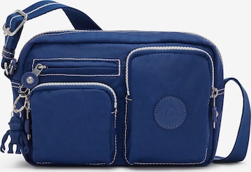 KIPLING Schoudertas 'ALBENA B' in Blauw: voorkant