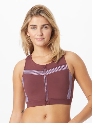 ONLY PLAY Bralette Sports Bra 'Ehy' in Purple: front