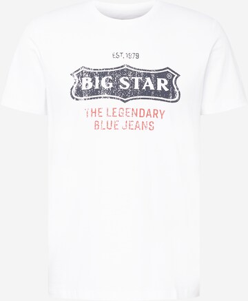 Big Star T-Shirt in Weiß: predná strana
