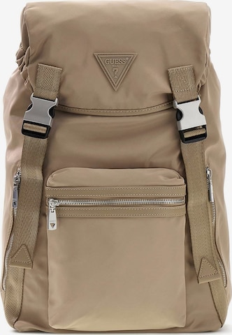Zaino 'Berlin' di GUESS in beige: frontale
