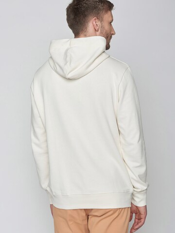 Sweat-shirt 'Bike Fast' GREENBOMB en blanc