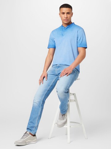 T-Shirt 'Louis' DRYKORN en bleu