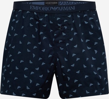 Emporio Armani Boxershorts in Blau: predná strana