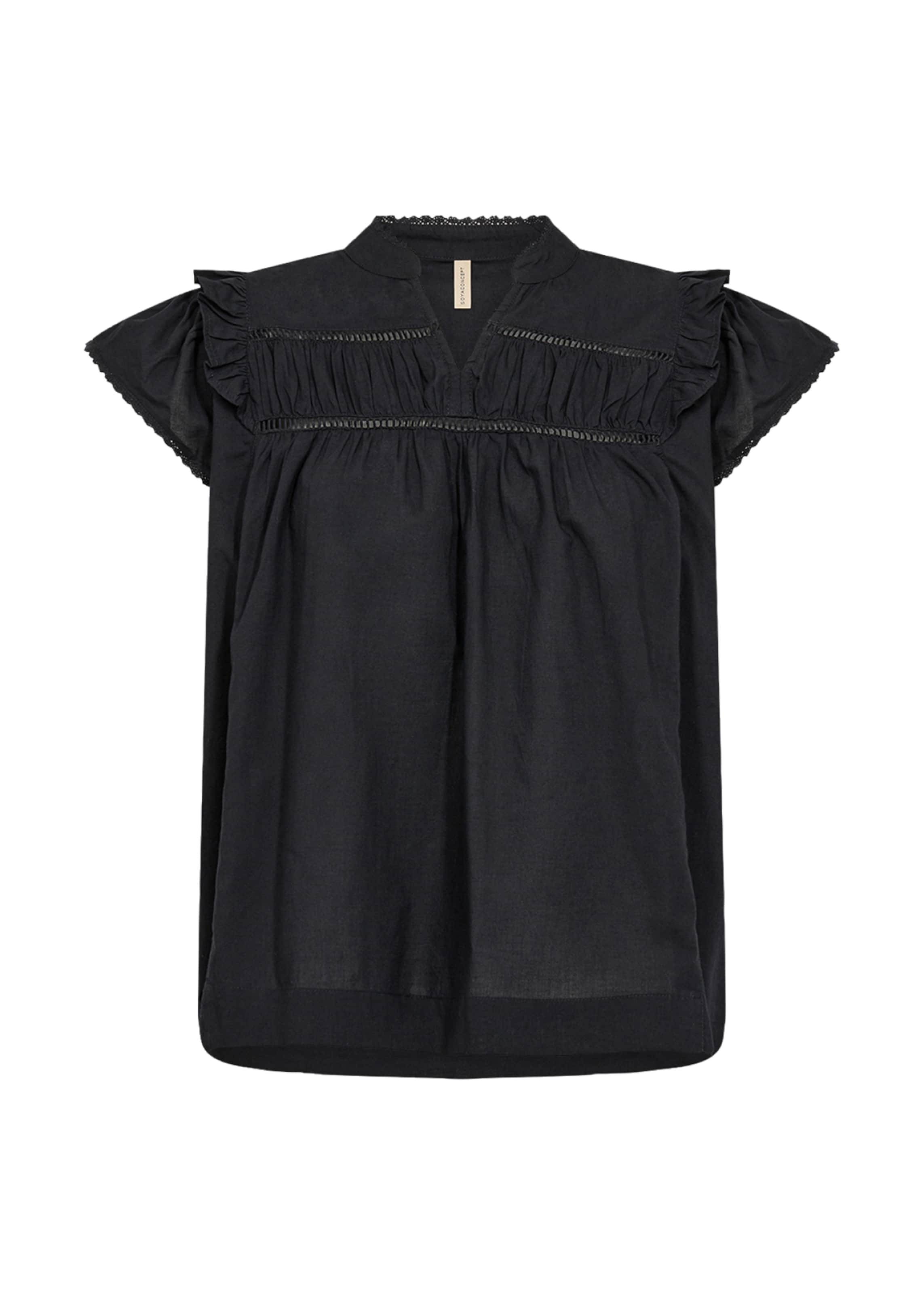 Soyaconcept Μπλούζα 'CALISTE 19' σε μαύρο: μπροστά