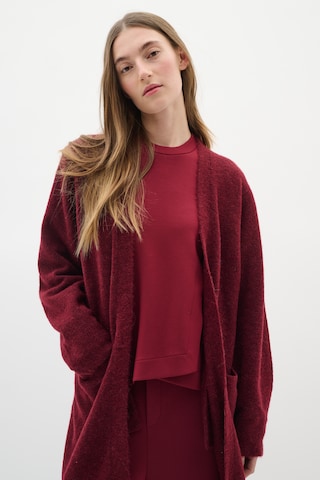 Cardigan oversize 'Guni' InWear en rouge
