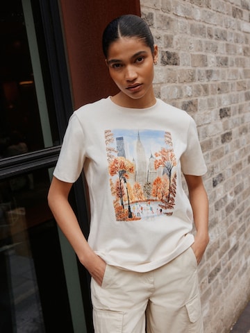 Maglietta di Next in beige: frontale