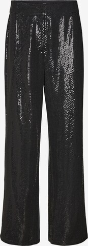 Vero Moda Curve Regular Pants 'Lexi' in Black: front