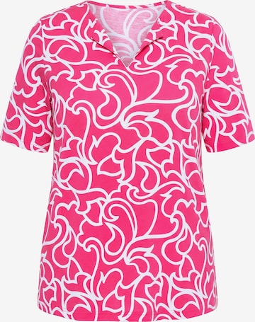Ulla Popken Shirt in Pink: Vorderseite